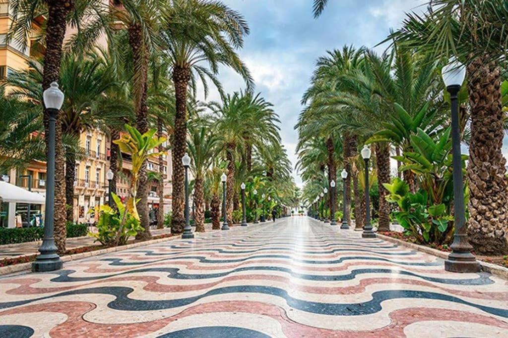 Apartamento De Diseno Centrico 5 Min Playa Alicante Exterior foto